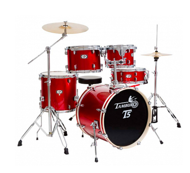 

Tamburo T5R22BRDSK Bright Red Sparkle