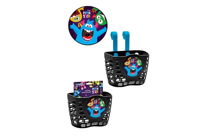 

Корзина Trix Little Monster 190х125х140мм черный