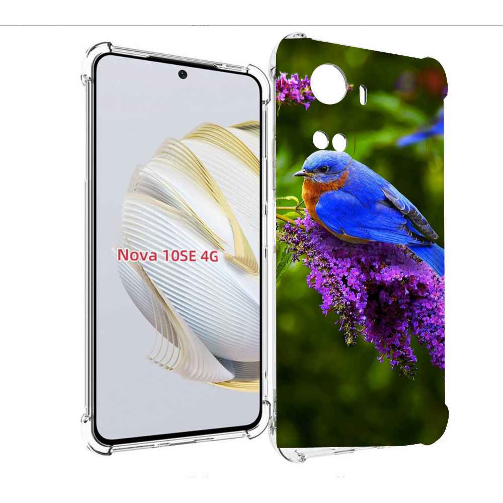 

Чехол MyPads Птица-сиреневая для Huawei Nova 10 SE, Прозрачный, Tocco