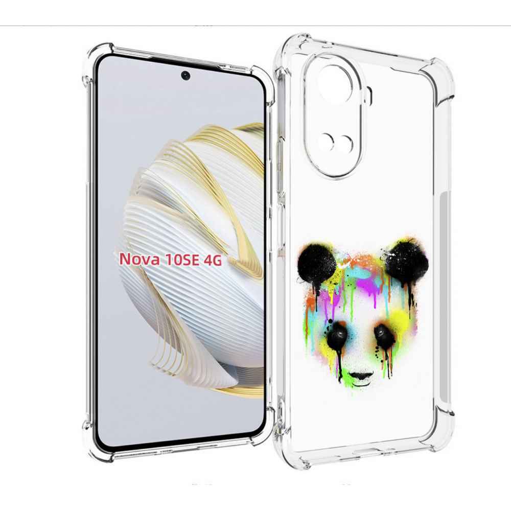

Чехол MyPads Радужная панда для Huawei Nova 10 SE, Прозрачный, Tocco
