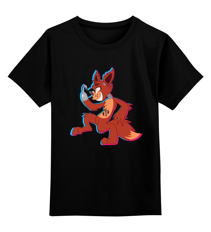 

Футболка детская Printio Foxy (пять ночей у фредди) цв. черный р. 140, Foxy (пять ночей у фредди)