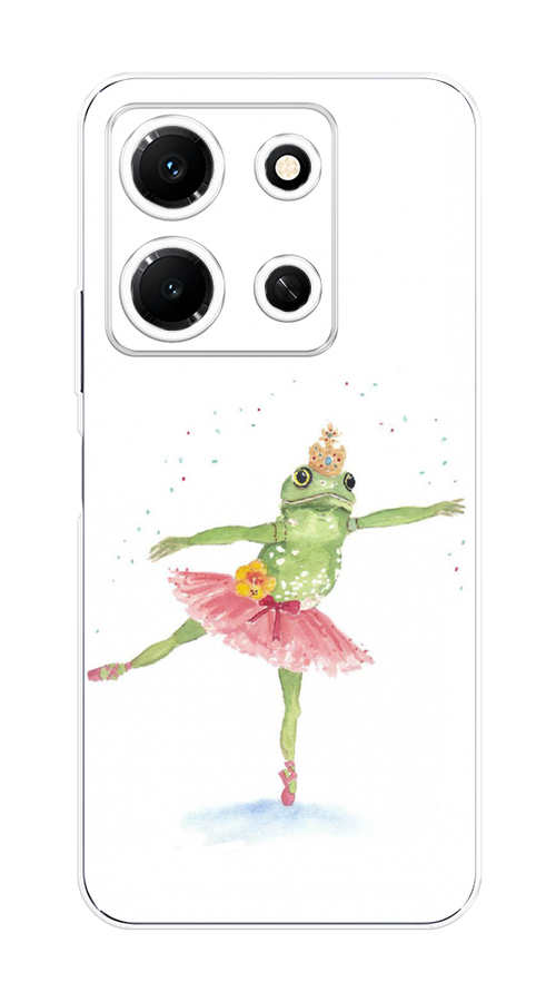 

Чехол на Infinix Note 30i "Лягушка-балерина", Зеленый, 3104350-4