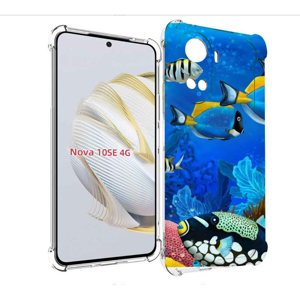 Чехол MyPads Рыбки для Huawei Nova 10 SE