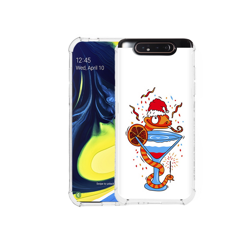 Чехол MyPads Tocco для Samsung Galaxy A80 змейка (PT128473.599.364)