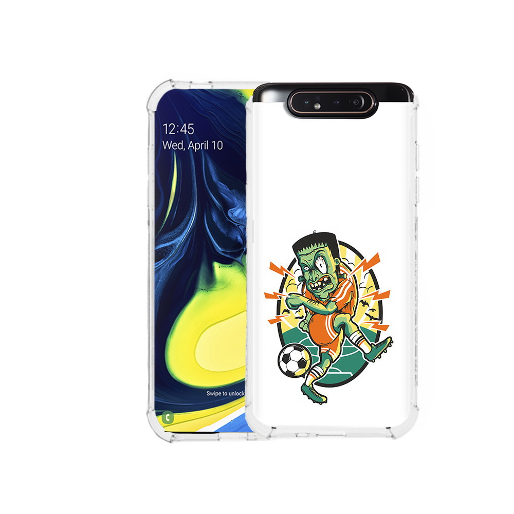 

Чехол MyPads Tocco для Samsung Galaxy A80 зомби футболист (PT128473.599.368), Прозрачный, Tocco