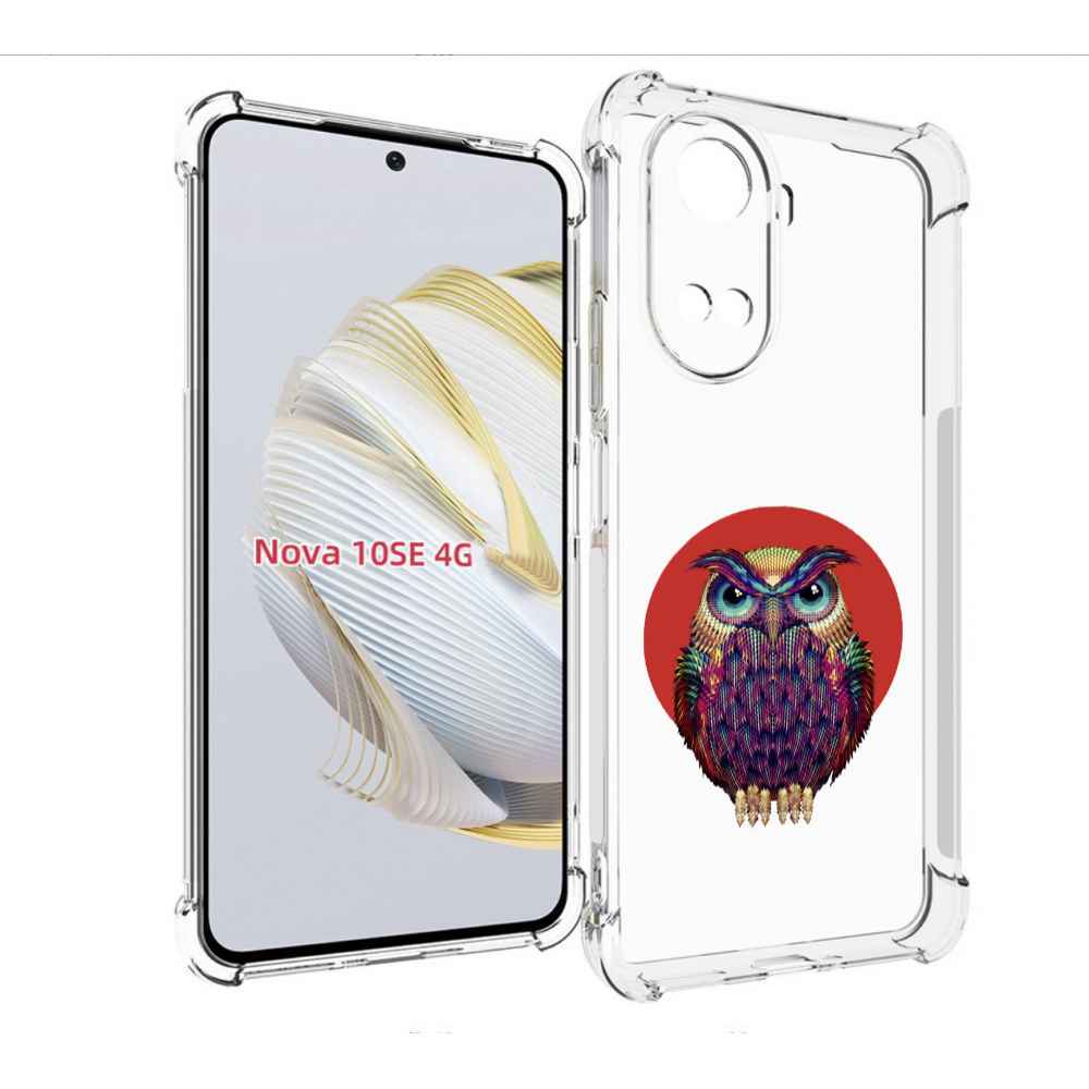 

Чехол MyPads Сова 3 для Huawei Nova 10 SE, Прозрачный, Tocco