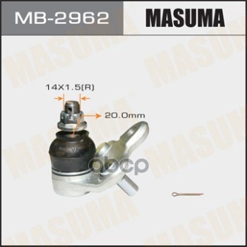 

Шаровая Опора Masuma Mb-2962 Masuma арт. MB-2962