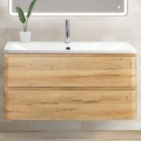 

Тумба под раковину BelBagno ALBANO-800-2C-SO-RR подвесная Rovere Rustico