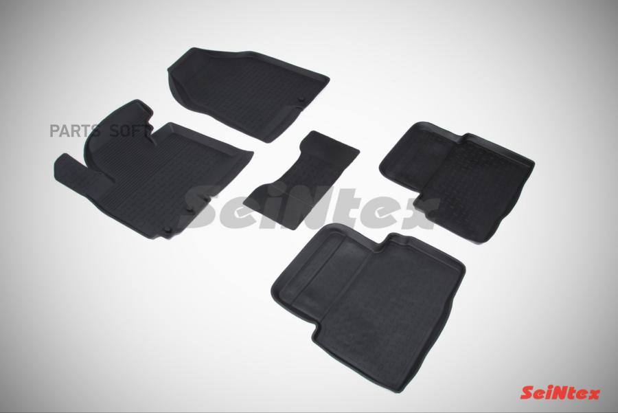 

коврики в салон резинаHyundai IX35 2010- (Kia Sportage III 2010-) коврики с высоким бортом