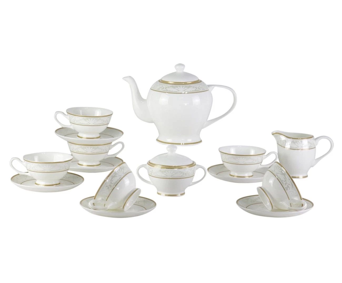 Чайный сервиз Marbella 17 Pcs  tea Set