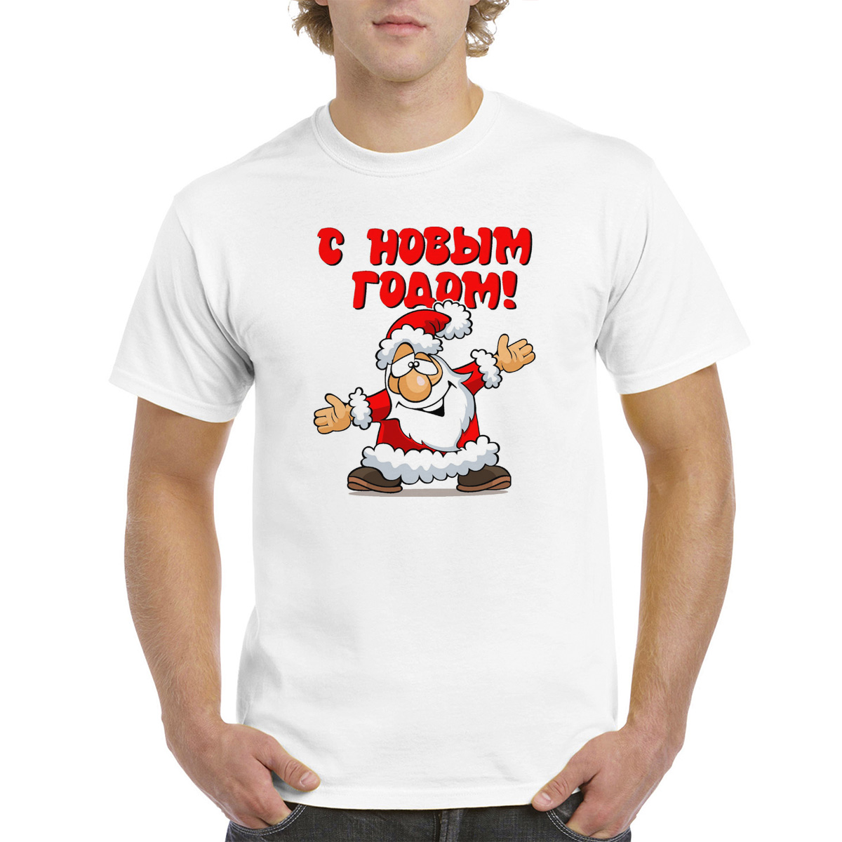 

Футболка унисекс CoolPodarok M0113727 белая 48 RU, Белый, M0113727