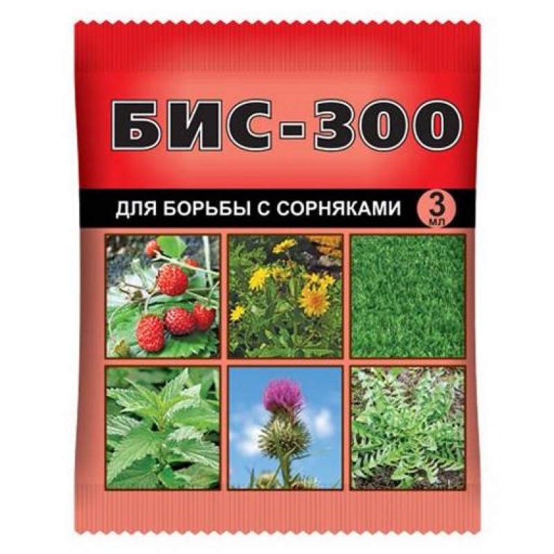 

Средство для борьбы с сорняками Русский огород Бис-300 00-00010080 2 мл, Бис-300