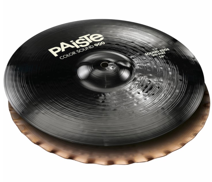 фото Тарелка для ударной установки paiste 0001913114 color sound 900 black se hi-hat