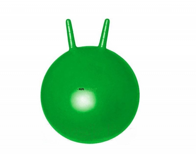 Мяч реабилитационный  ARmedical Хоппер с ручками-рогами зеленый НВ2-55