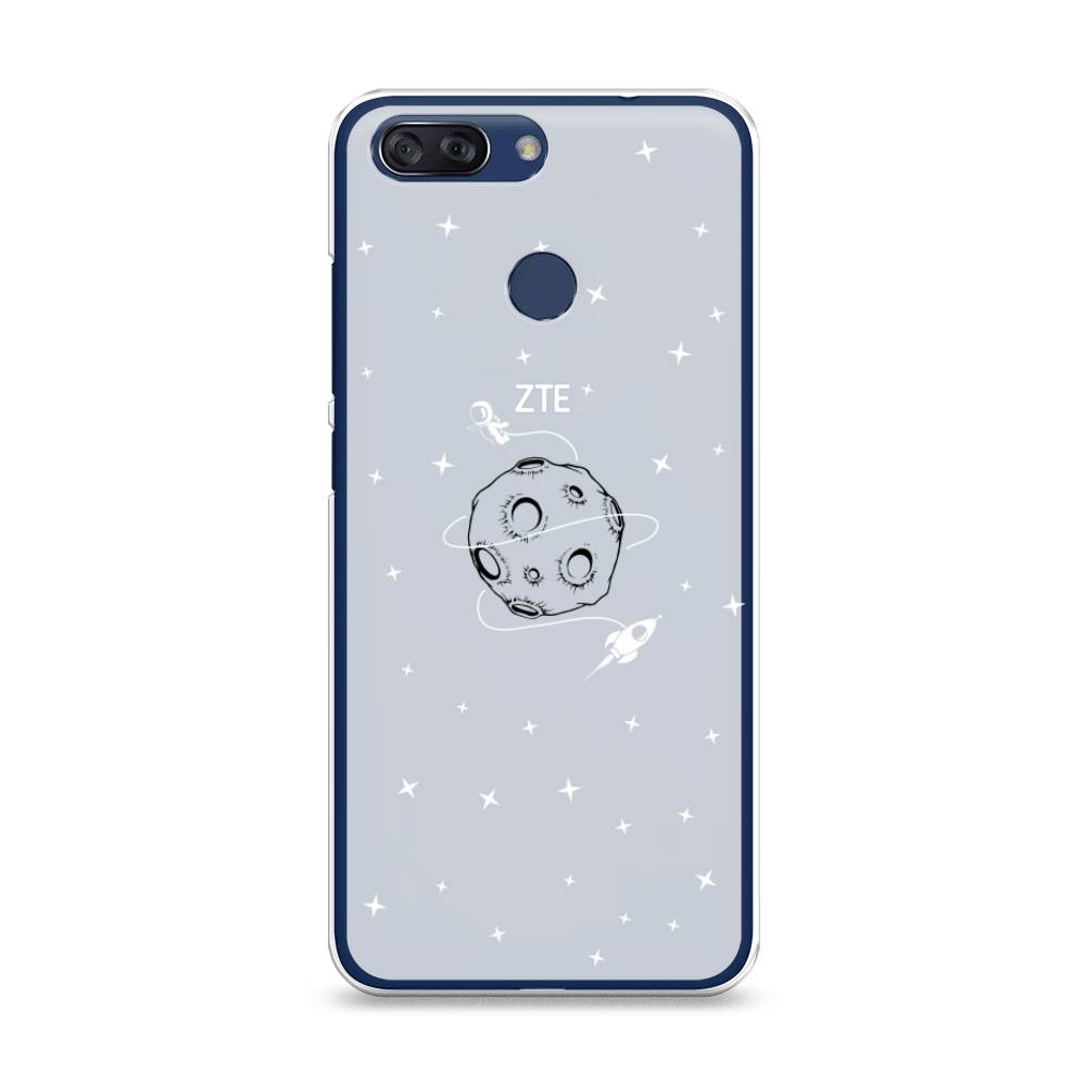 Чехол на ZTE Blade V9 Vita Полет вокруг луны