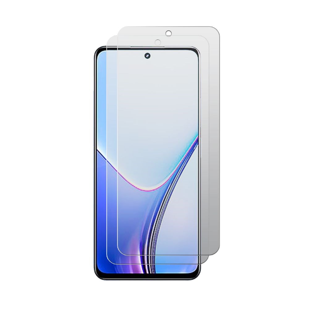 

Комплект из 2-х защитных гибридных стекол МАТОВЫХ Krutoff для Realme V50s