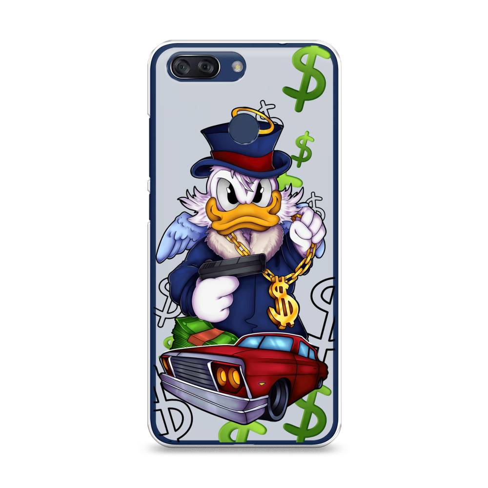 

Чехол на ZTE Blade V9 Vita Scrooge McDuck with a Gold Chain, Красный;синий;белый, 132550-6