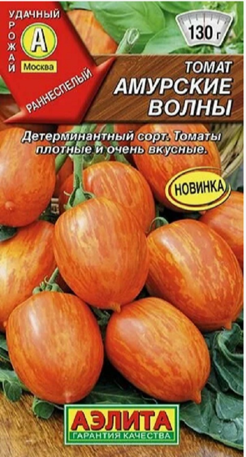 

Семена Томат Амурские волны Русский огород Тор57145 4 гр.