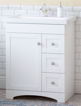 

Тумба под раковину Corozo Техас 70 белая SD-00000451, Белый