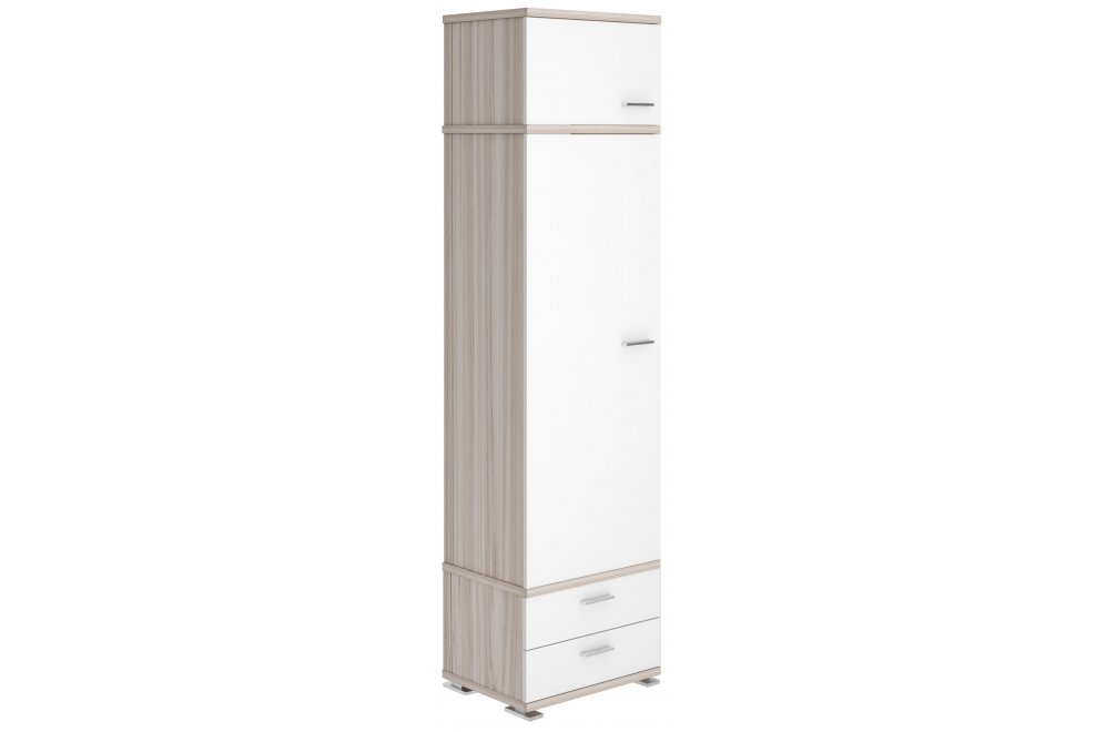 

Шкаф Мэрдэс КС-10 КБЕ caramel/white pearl, Бежевый