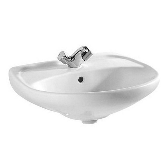 

Jika Lyra 500x410 белый с отверстием по центру 8142700001049