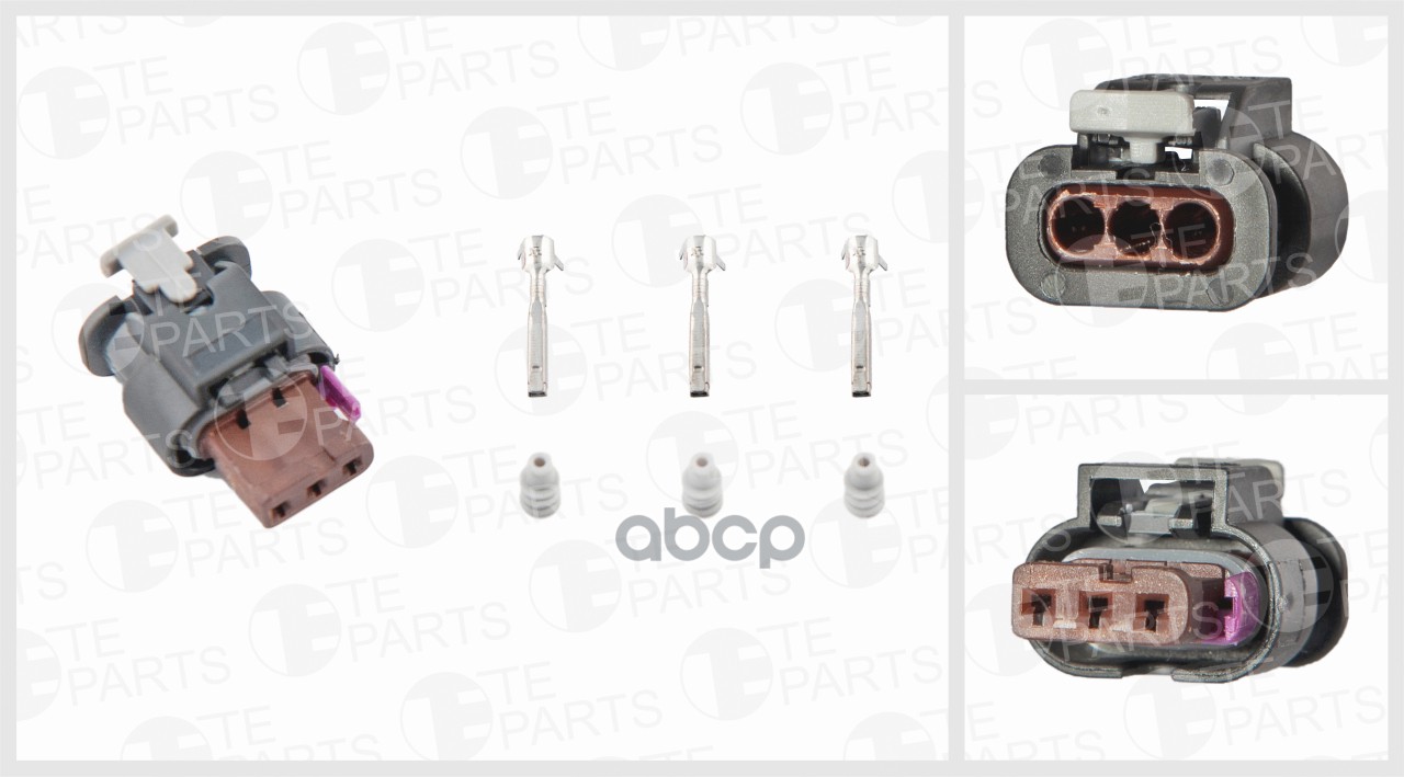

Разъём 3х Контактный (Комплектация: 3-Pin, 3 Уплотнения) TE PARTS 7747066