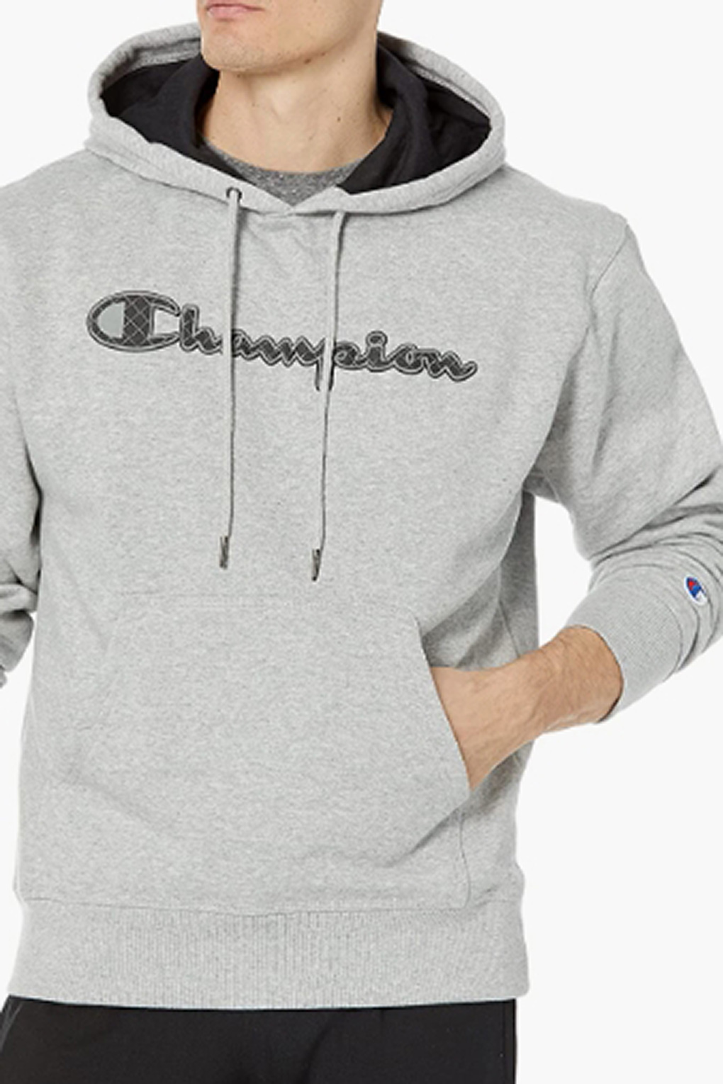 

Худи мужское Champion HBGF89H586N9A серое L, Серый, HBGF89H586N9A