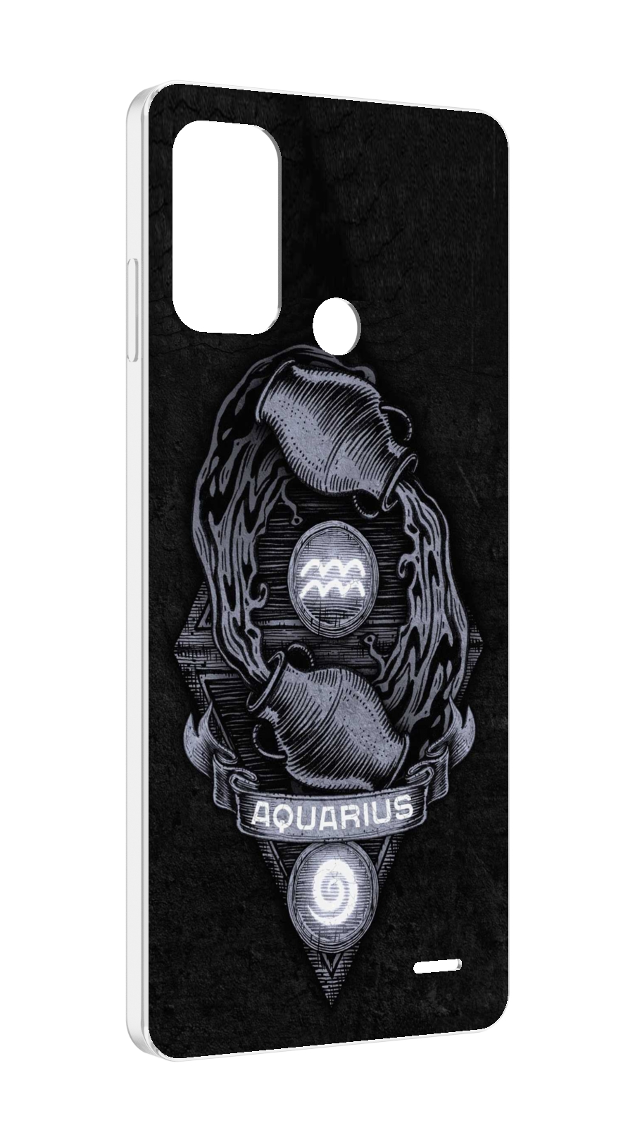 

Чехол MyPads знак зодиака водолеи 6 для ZTE Blade A52, Прозрачный, Tocco