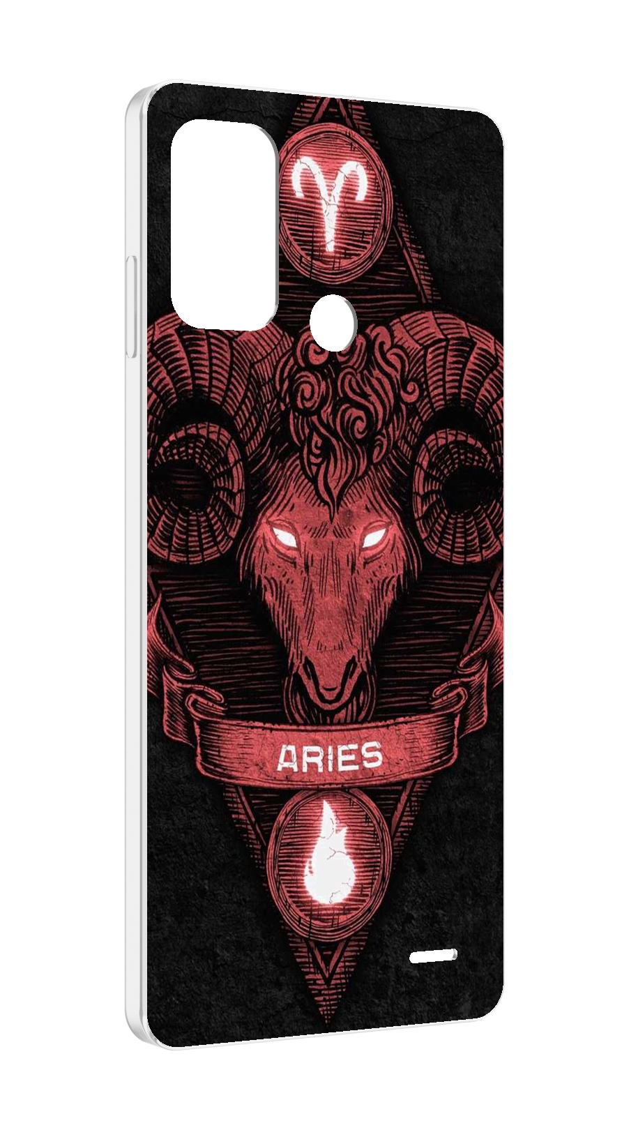 

Чехол MyPads знак зодиака овен 6 для ZTE Blade A52, Прозрачный, Tocco