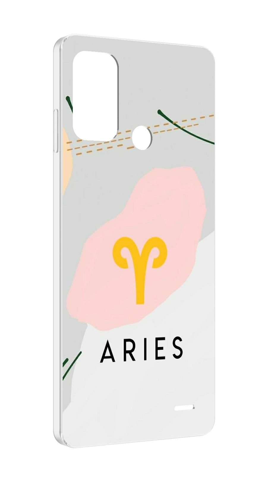 

Чехол MyPads знак зодиака овен 7 для ZTE Blade A52, Прозрачный, Tocco