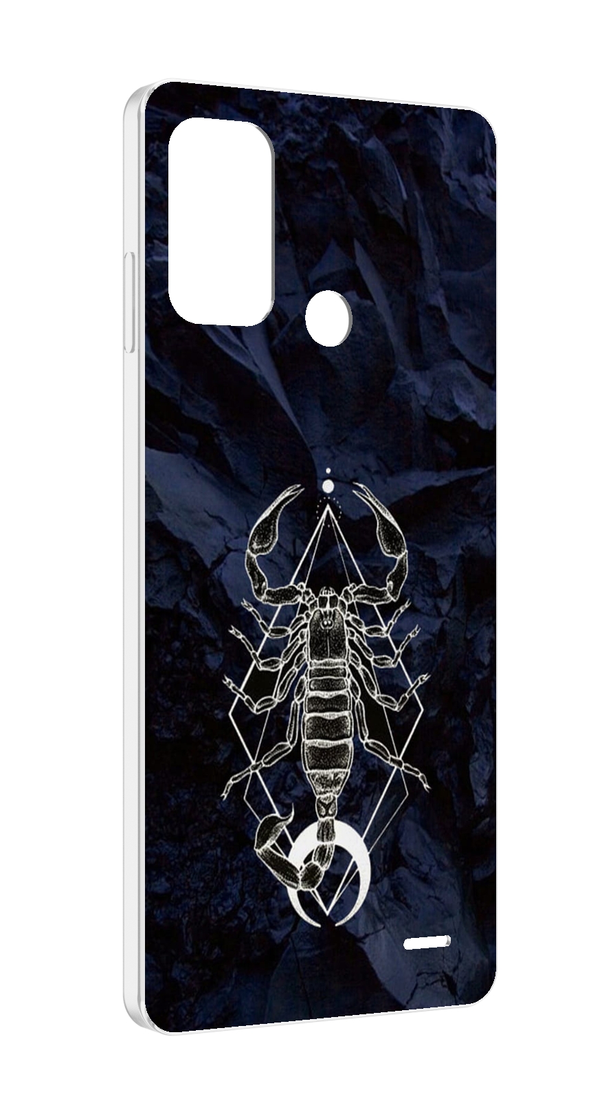

Чехол MyPads знак зодиака скорпион 3 для ZTE Blade A52, Прозрачный, Tocco