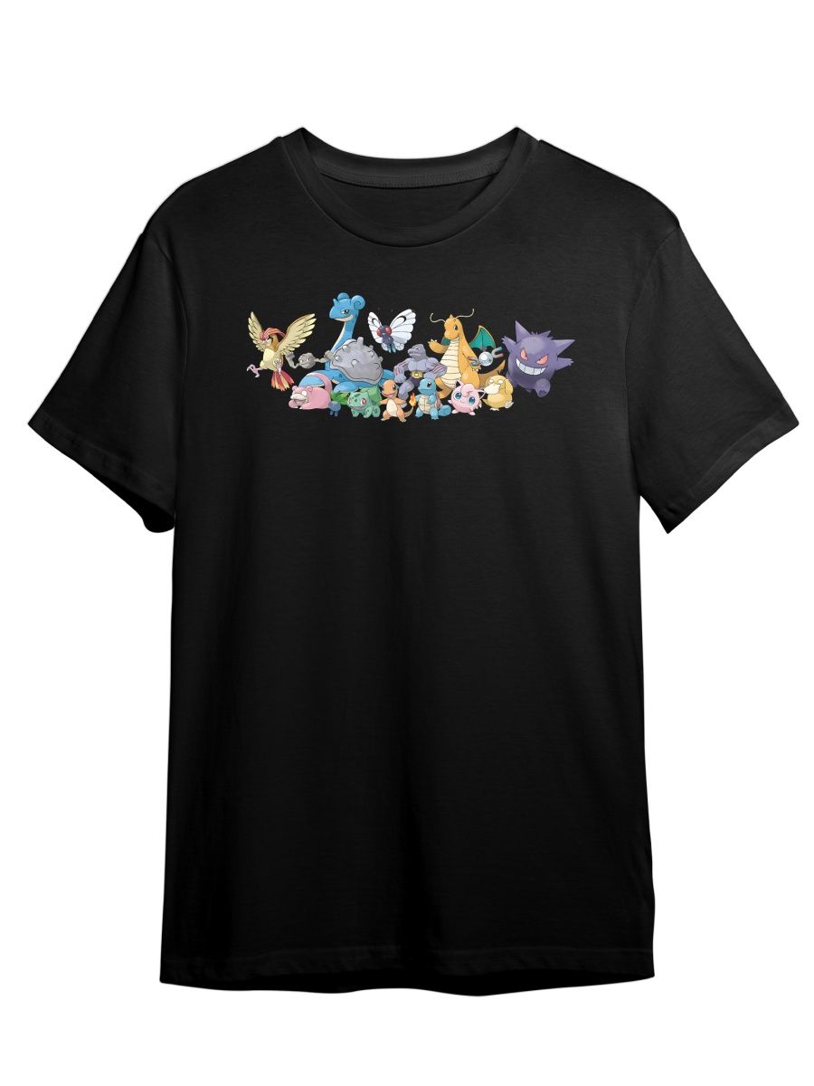 

Футболка унисекс Каждому Своё Pokemon/Покемон/Аниме MUPK52 черная 2XL, Черный, "Pokemon/Покемон/Аниме" MUPK52