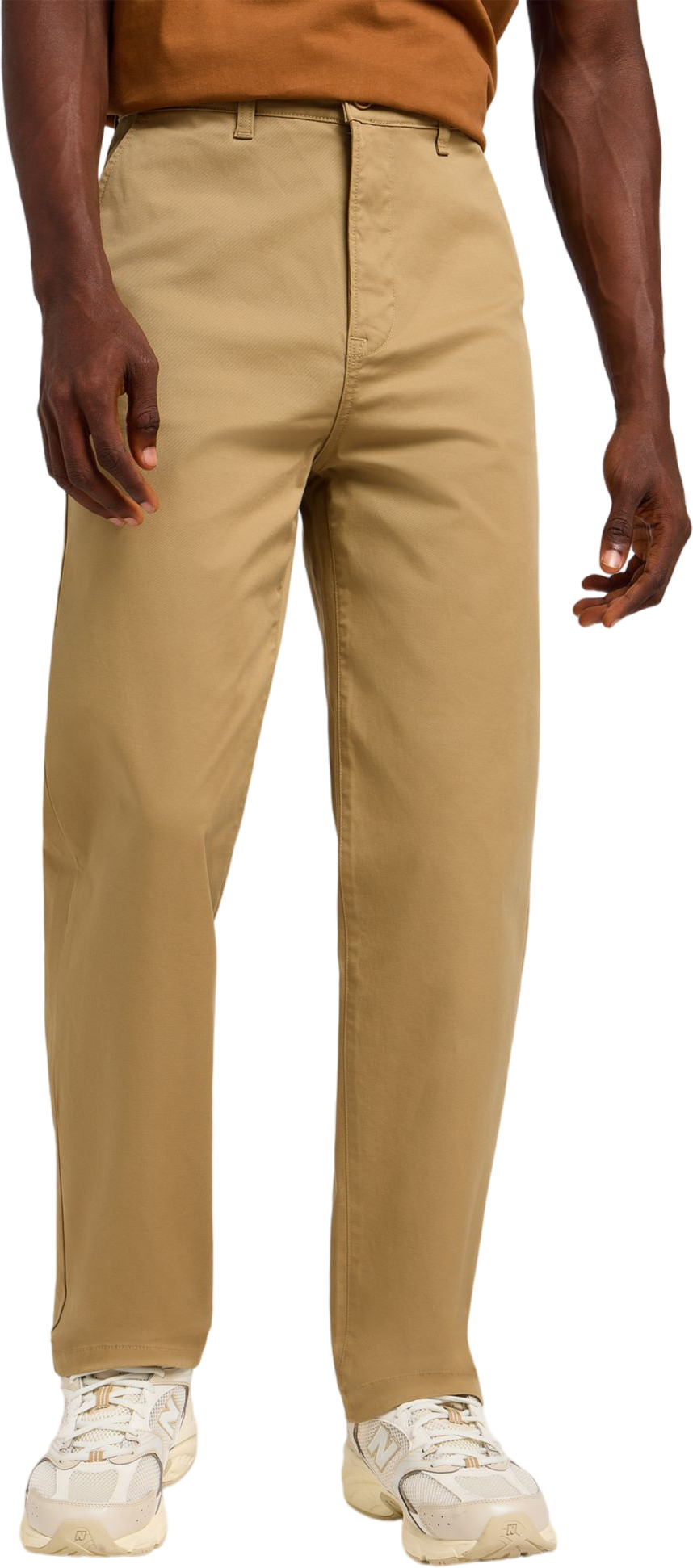 Брюки мужские Lee RELAXED CHINO коричневые 32/32 LEE коричневый