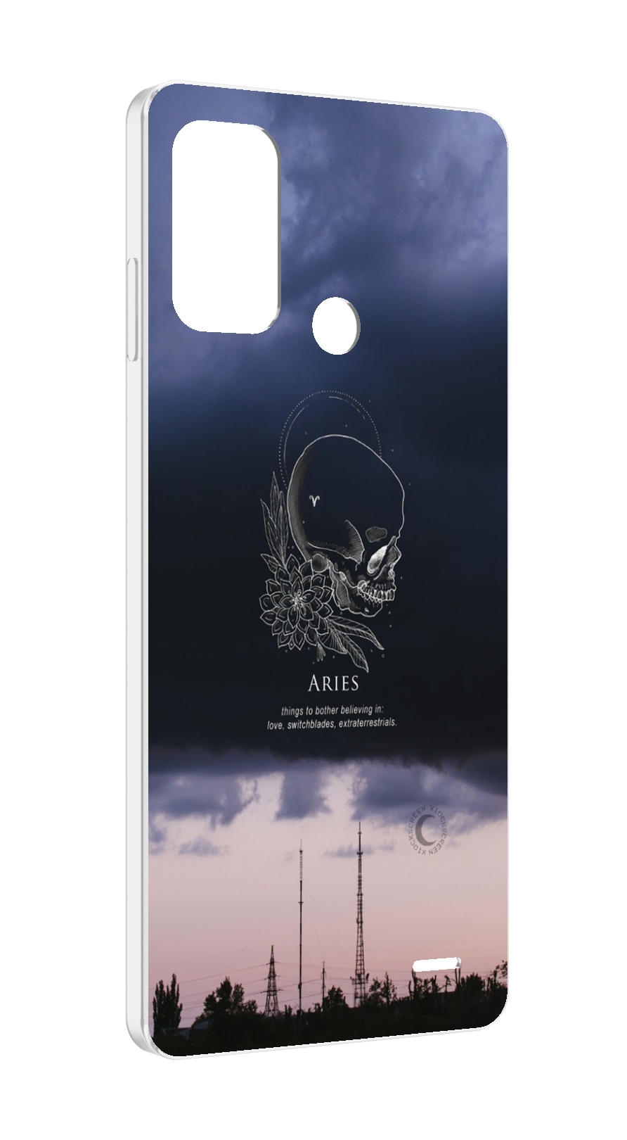 

Чехол MyPads знак-зодиака-овен-4 для ZTE Blade A52, Прозрачный, Tocco