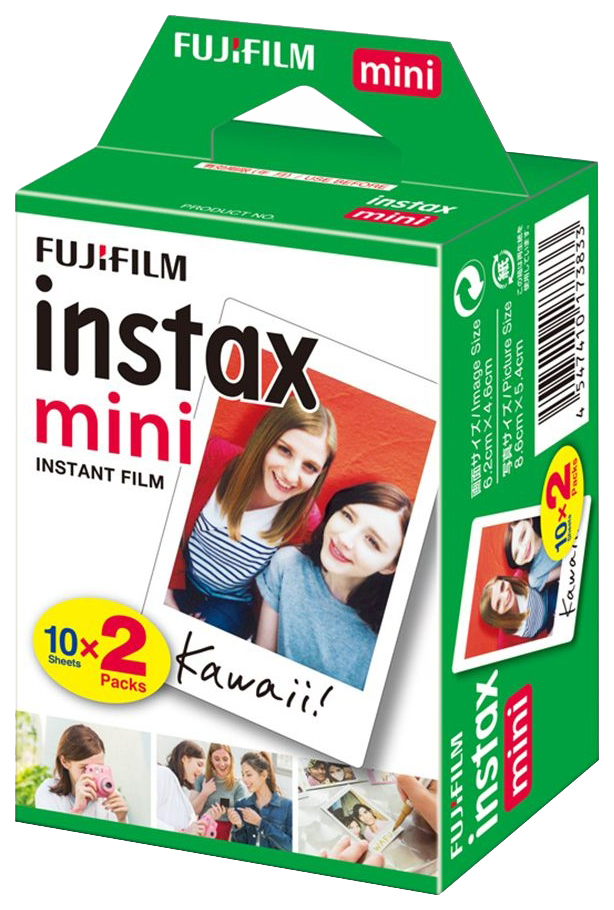 Fujifilm Instax Mini 7s/8/25/70/90/9/11 Фотобумага 20 Листов Фотобумаги С Белой Кромкой