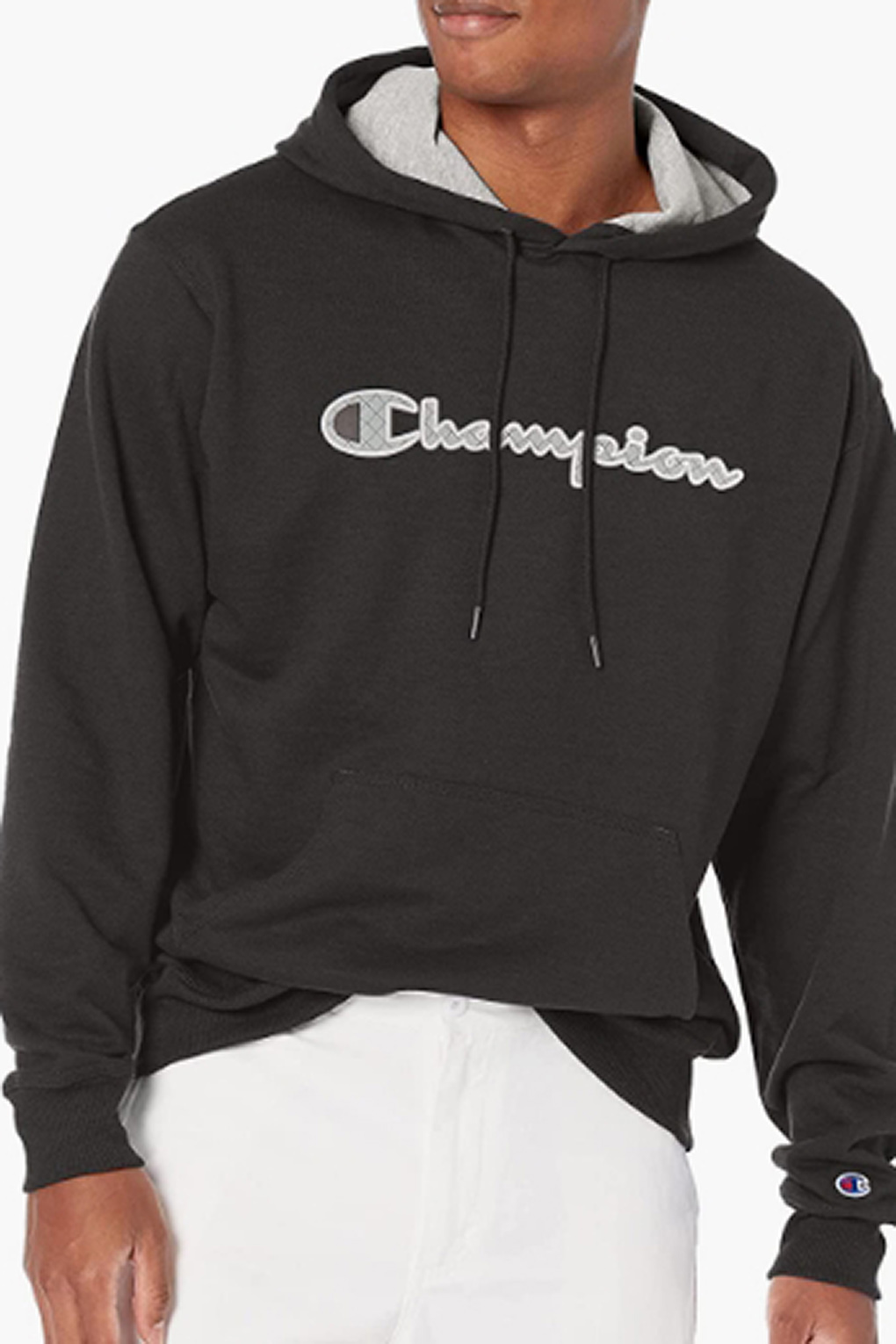 

Худи мужское Champion HBGF89H586N9A черное S, Черный, HBGF89H586N9A