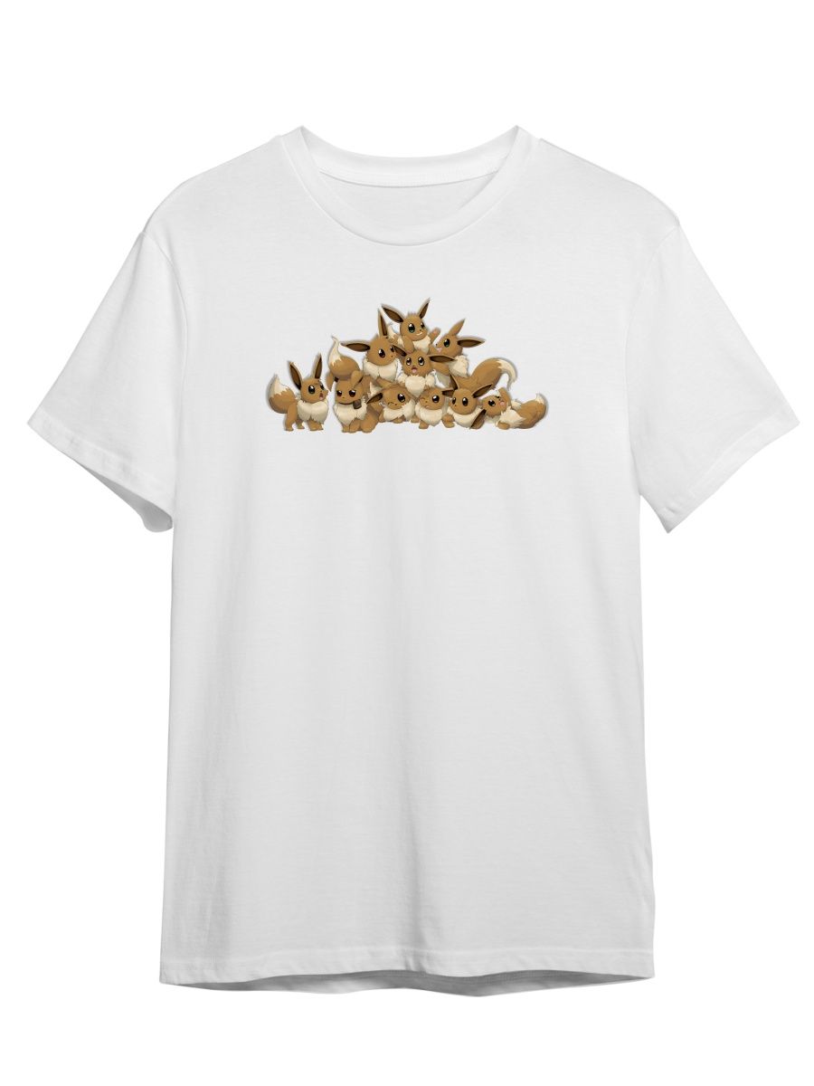 

Футболка унисекс Каждому Своё Pokemon/Покемон/Аниме MUPK54 белая 2XL, Белый, "Pokemon/Покемон/Аниме" MUPK54