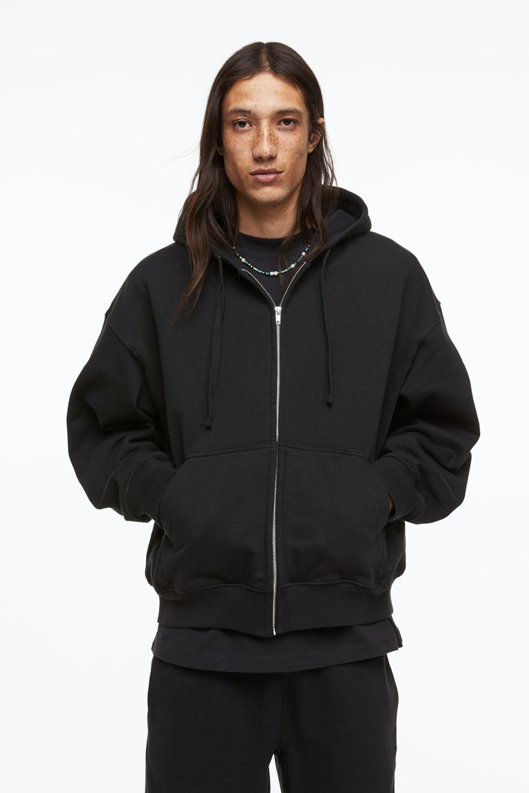 

Худи мужское H&M 1055141008 черное S (доставка из-за рубежа), Черный, 1055141008