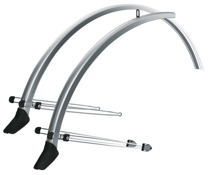 

Крылья SKS Commuter Aluflex 45A 28" silver комплект