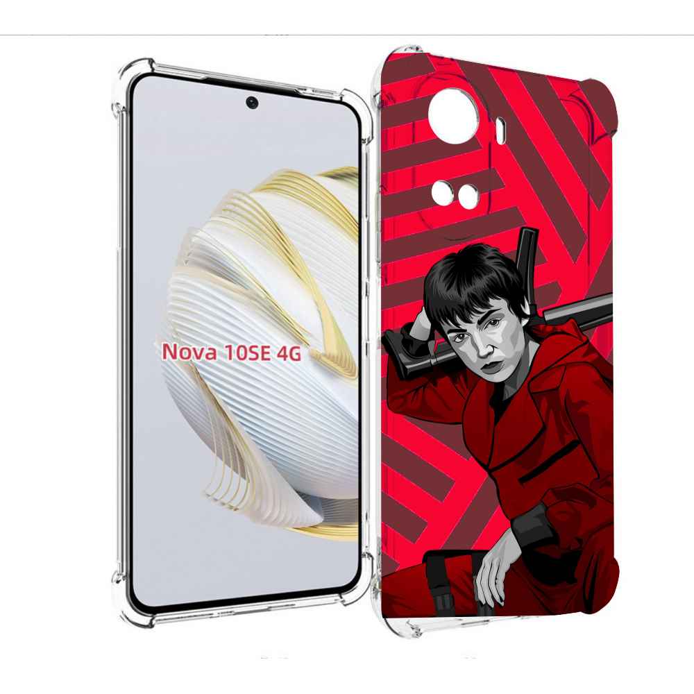 

Чехол MyPads Токио-бумажный-дом для Huawei Nova 10 SE, Прозрачный, Tocco