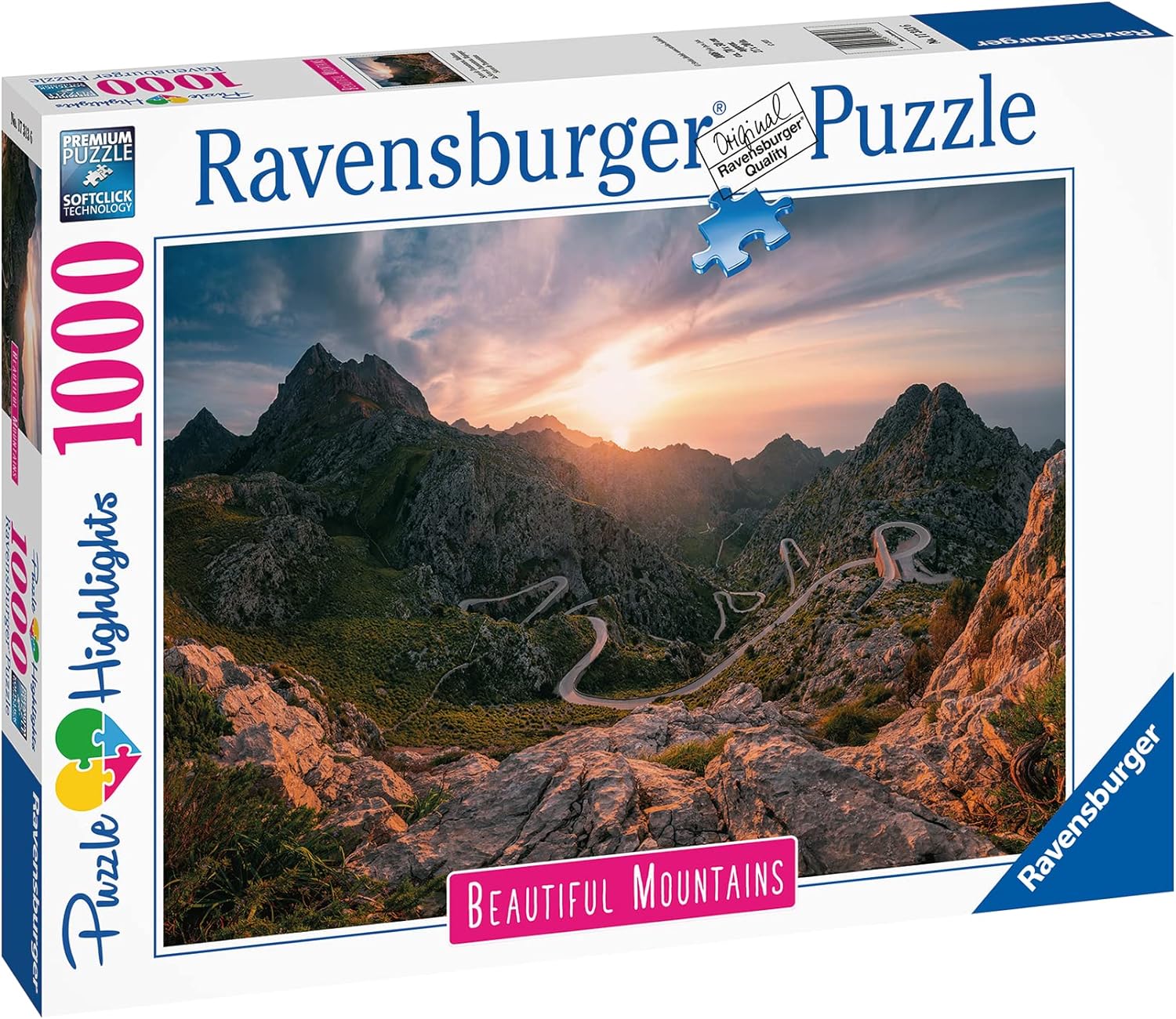 

Пазл Ravensburger Серра-де-Трамунтана, Майорка RV17313, 1000 деталей, Серра-де-Трамунтана, Майорка