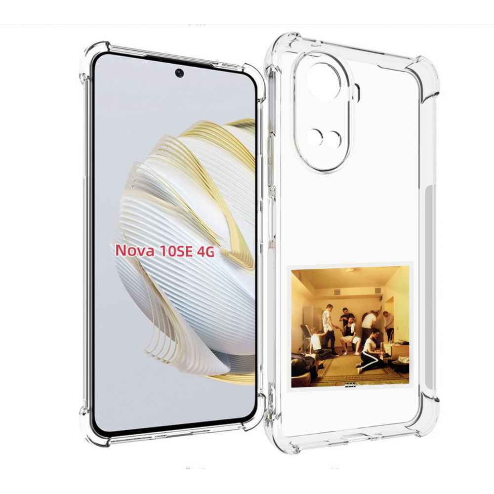 

Чехол MyPads Уроборос Скриптонит улица 36 для Huawei Nova 10 SE, Прозрачный, Tocco