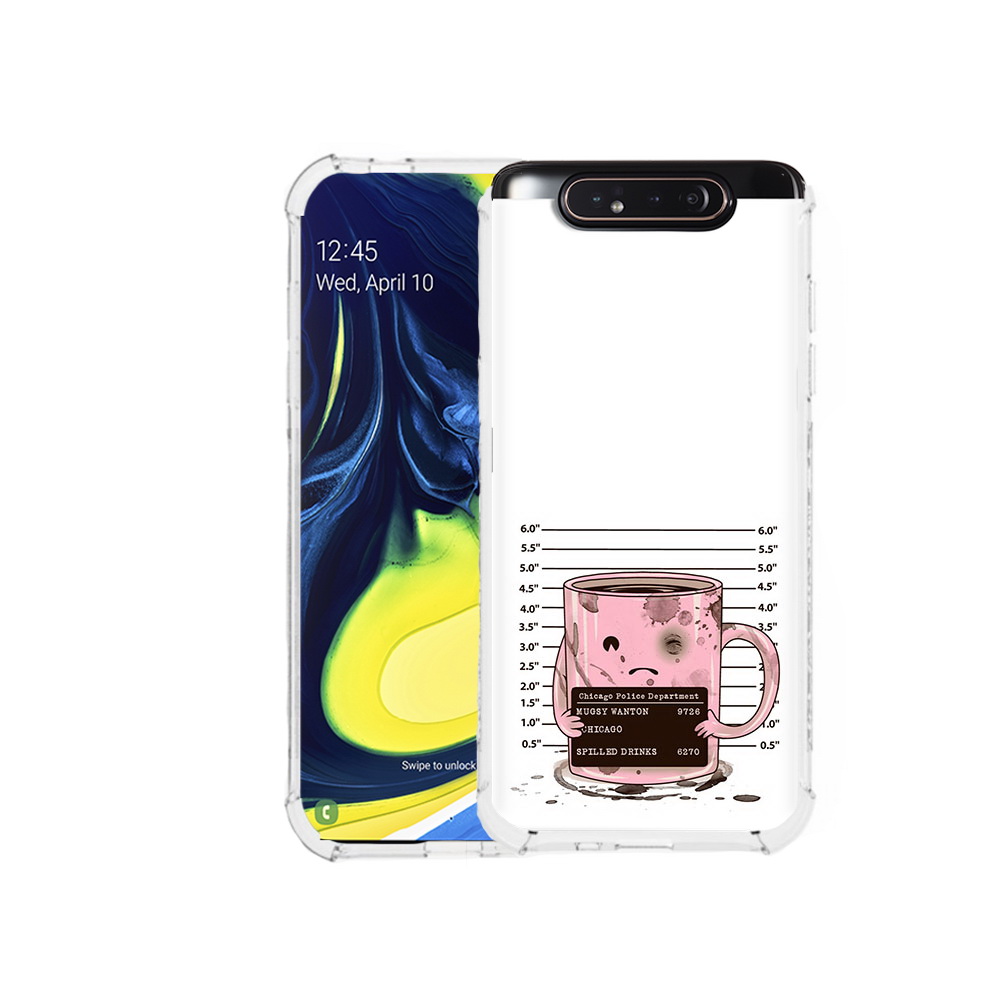 

Чехол MyPads Tocco для Samsung Galaxy A80 кружка (PT128473.599.420), Прозрачный, Tocco