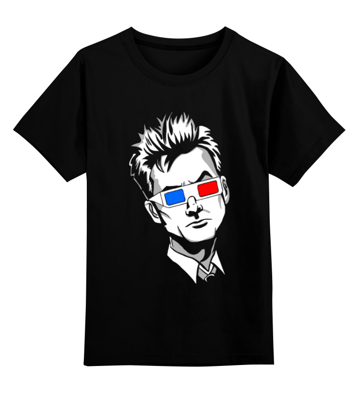 

Футболка детская Printio Доктор кто (doctor who) цв. черный р. 164, Доктор кто (doctor who)