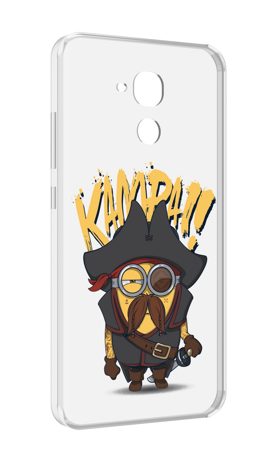 

Чехол MyPads миньон пират для Huawei Honor 5C/7 Lite/GT3 5.2, Прозрачный, Tocco