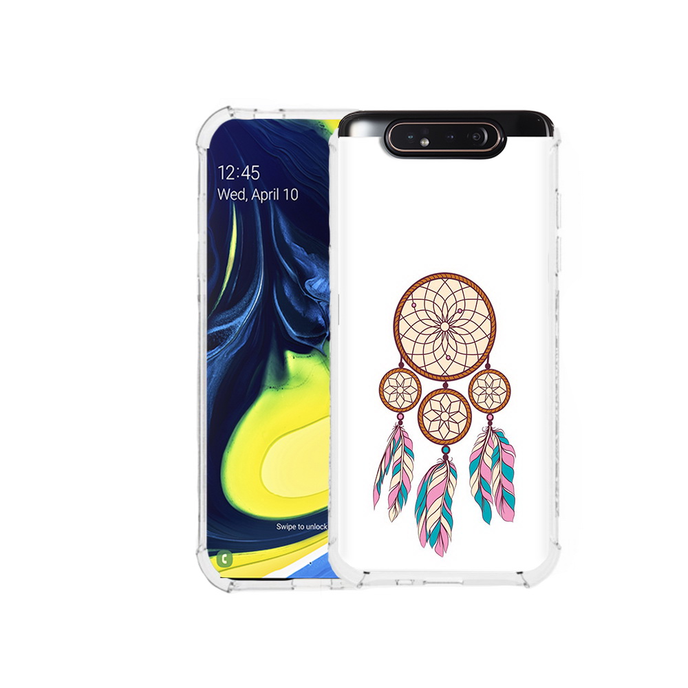 

Чехол MyPads Tocco для Samsung Galaxy A80 ловец снов бежевый (PT128473.599.442), Прозрачный, Tocco
