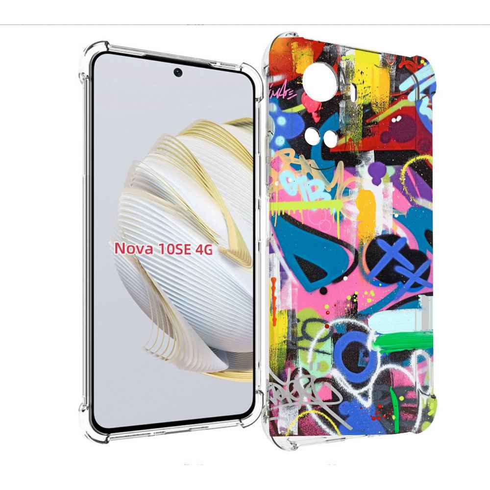 

Чехол MyPads абстракция-графити для Huawei Nova 10 SE, Прозрачный, Tocco