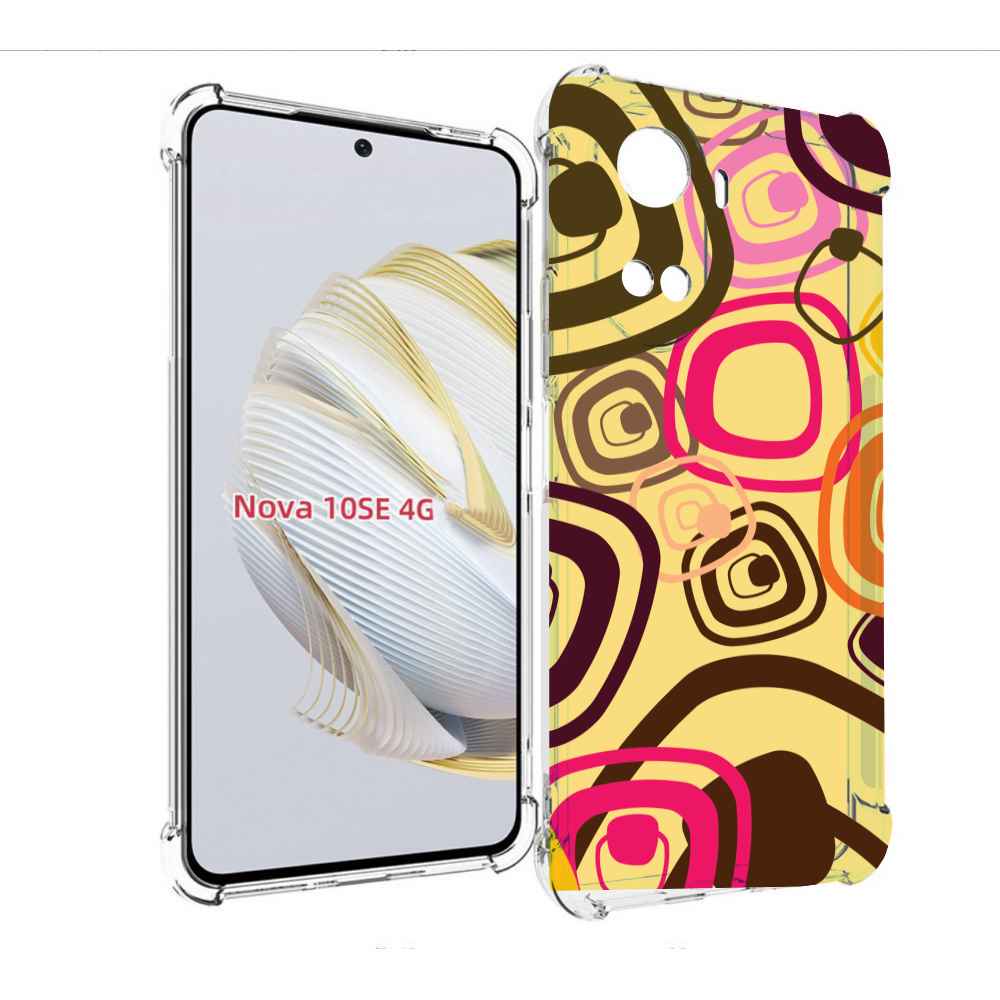 

Чехол MyPads абстракция-на-желтом-фоне для Huawei Nova 10 SE, Прозрачный, Tocco