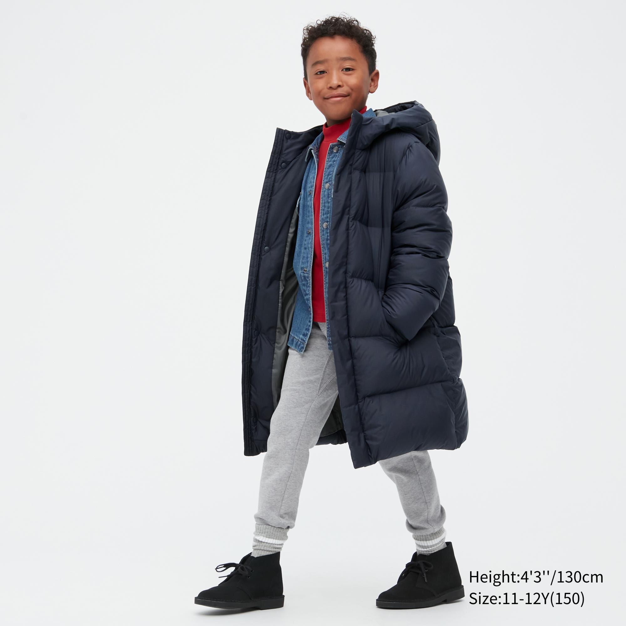 

Куртка детская UNIQLO 449821, темно-синий, 7-8Y(130), 449821