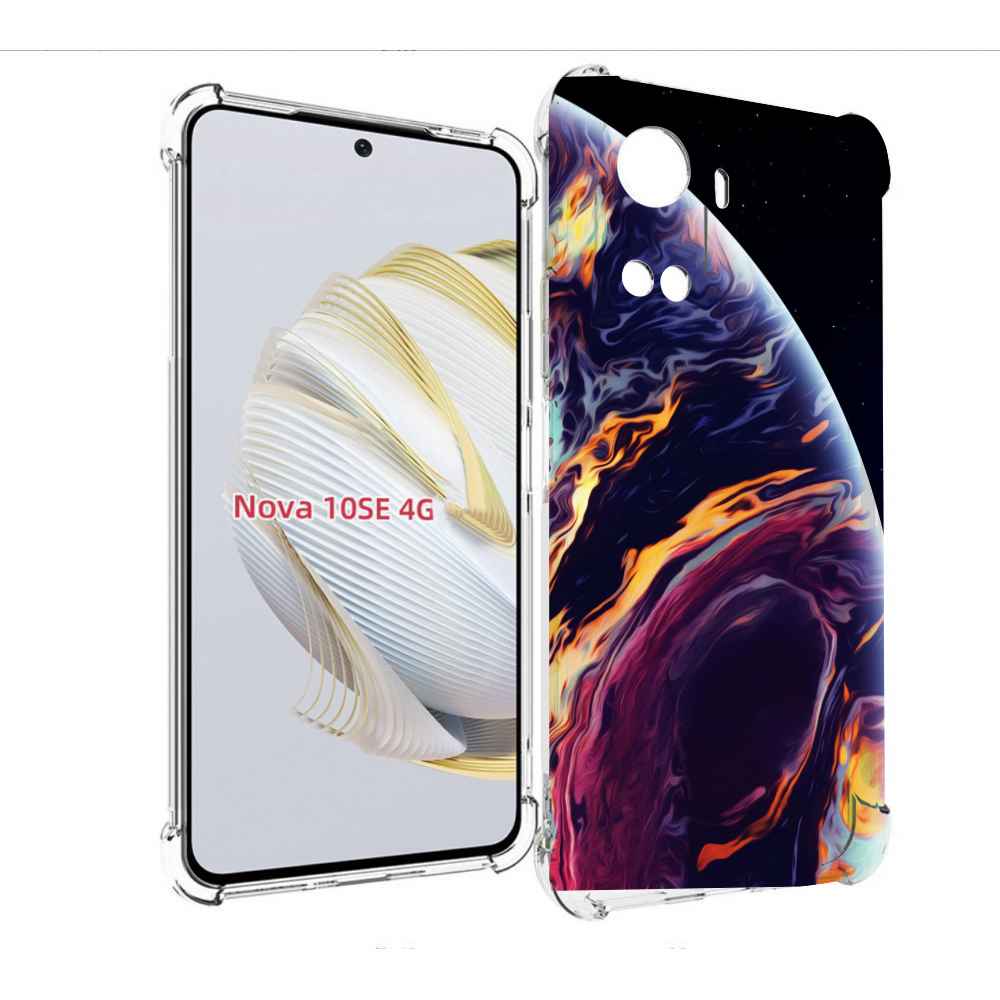 

Чехол MyPads акварельная планета для Huawei Nova 10 SE, Прозрачный, Tocco